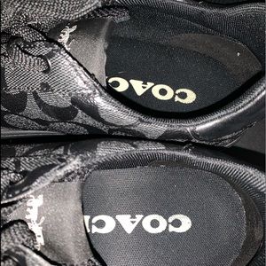 Men’s Coach designer shoes. Worn a few times as shown. 100% authentic. Size 10US